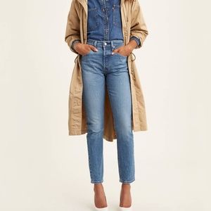 Levi's Premium Denim Medium Wash High Waist S Skinny Jeans Size 25
